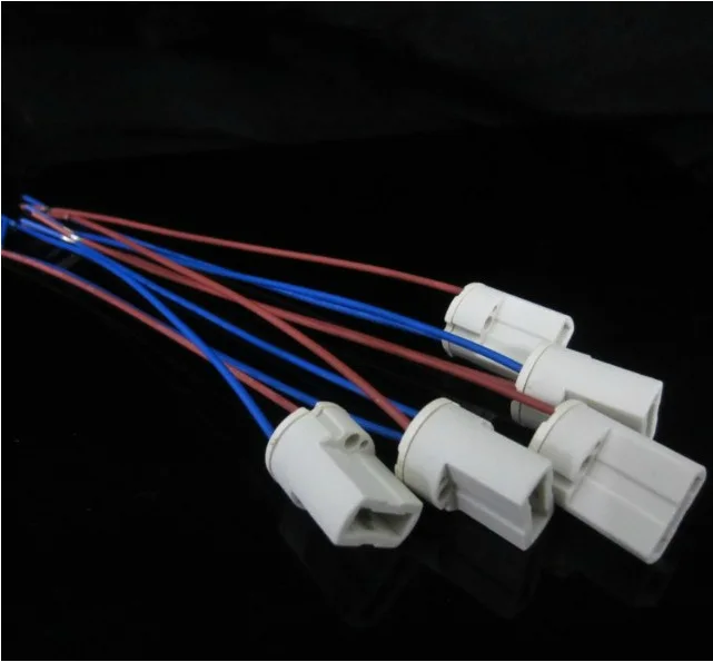 

G9 Lamp Holder with 20cm Cable G9 Ceramic Lamp Socket Base 10PCS