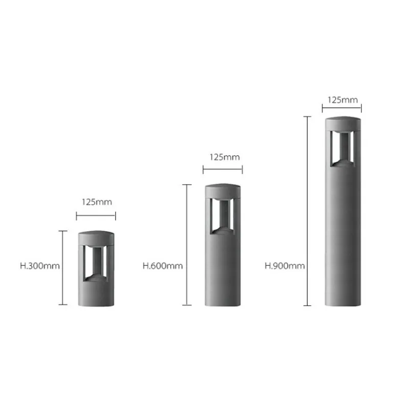 Уличные садовые фонари Светодиодная лампа Современная Алюминий световой столб парк проход дорожки дачный пейзаж светодиодный светильник лужайки подсветка металлического столба