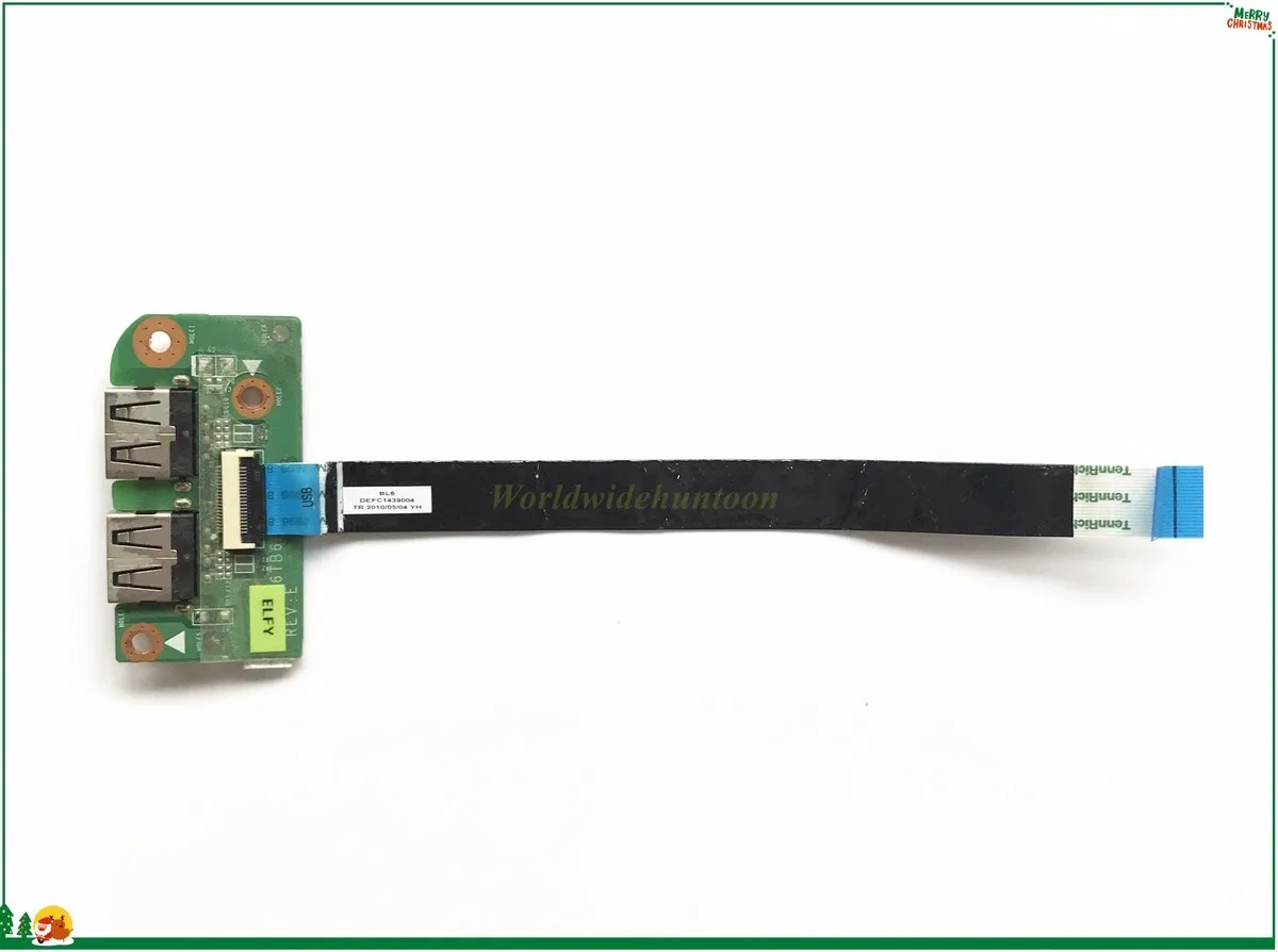 Плата с двойным Usb портом DA0BL6TB6E0 для Toshiba Satellite L650 L650D L655 L655D L750 L755 L750D 100% рабочий и 90