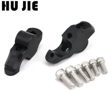 Руль мотоцикла Riser до 28 мм движущей силой заднюю панель с фокусным расстоянием 25 мм комплект кронштейнов для BMW R1200 R девять лет R9T 2013 черный