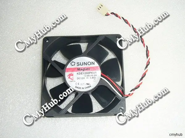 Подлинный для SUNON KDE1208PKV1 13.miss AR.GN DC12V 0 8 W 3-контактный 3-проводной 8020 80x80x20 мм