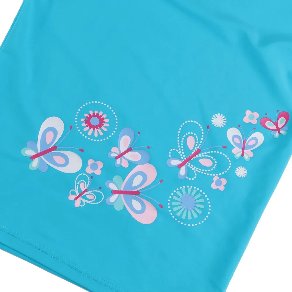 BAOHULU/купальный костюм из 2 предметов для маленьких девочек; детский купальный костюм с цветочным принтом; детский купальный костюм для девочек; пляжные купальные костюмы