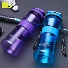 Oneisall Plastic Water Bottle Free BPA Sport Kettle 700ml Protable Outdoor Gym Gourde en Plastique Direct Drinking Hiking