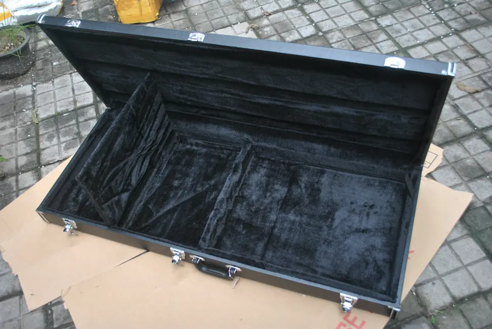 Custom Double Neck Guitar Case For Gibson 1275 Model Guitar Guitar