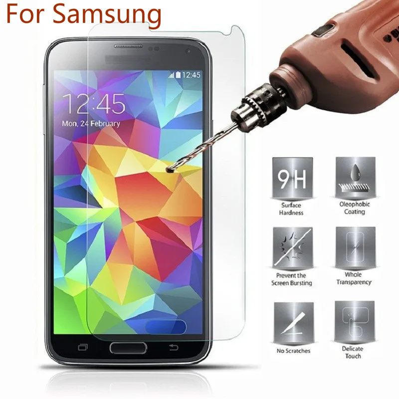 

High Quality Toughened Protective Glass For Samsung Galaxy S3 Neo S4 S5 Neo S6 J5 J1 J7 J3 2016 G361F G360 G530 G531