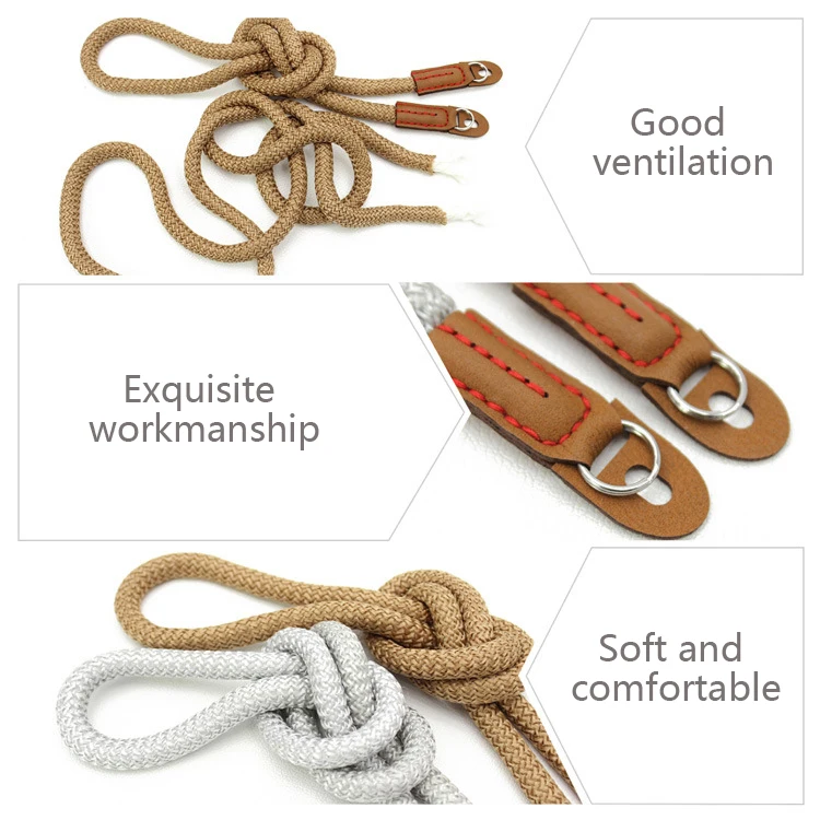 Camera Strap for Sony Nikon Leica Canon Fujifilm X100F X-T30 T20 T10 X-T3 T2 X70 X-Pro2 X-E2S X-E2 Vintage Canvas