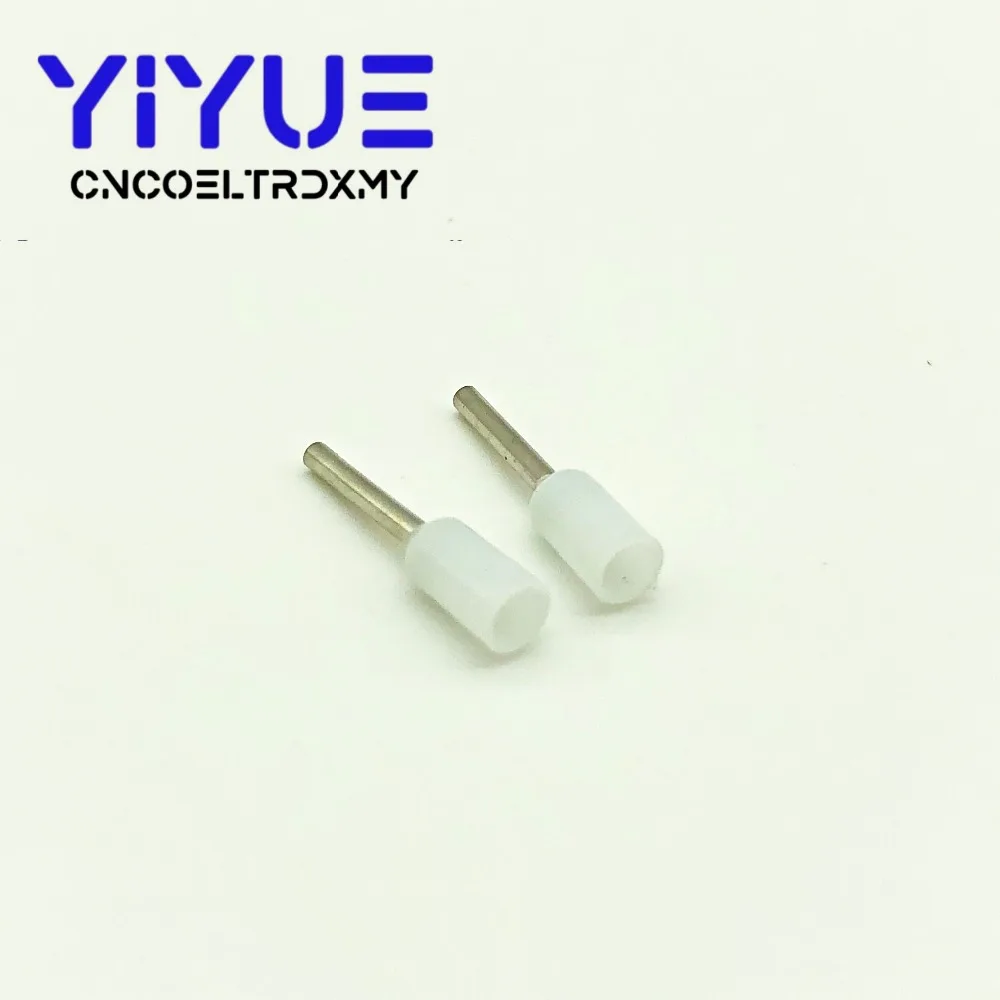 E1008 Tube insulating Insulated terminals 100PCSPack 1MM2 Cable Wire Connector Insulating Crimp Terminal (4)
