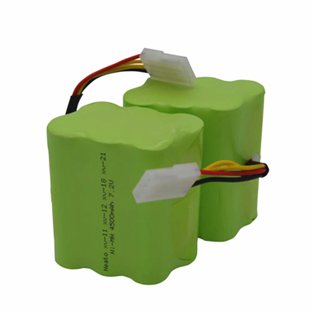 2pcs 7.2v 4500mAh battery pack for Neato XV 21 XV 11 XV 14 XV 15 robot
