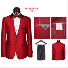 Изготовленный на заказ, чтобы измерить Индивидуальные свадебные костюмы для мужчин, винно-красный костюм жениха, темно-бордовый мужской смокинг(куртка+ брюки+ галстук