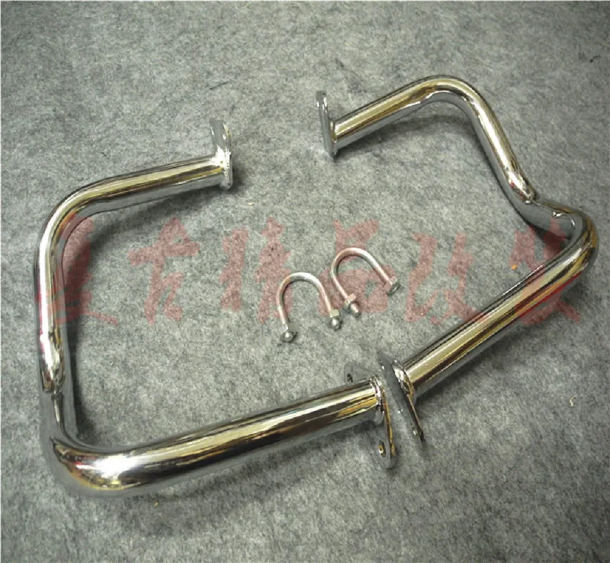 Highway Engine Guard Crash Protector Bars for Honda CB400SS Chrome / Black