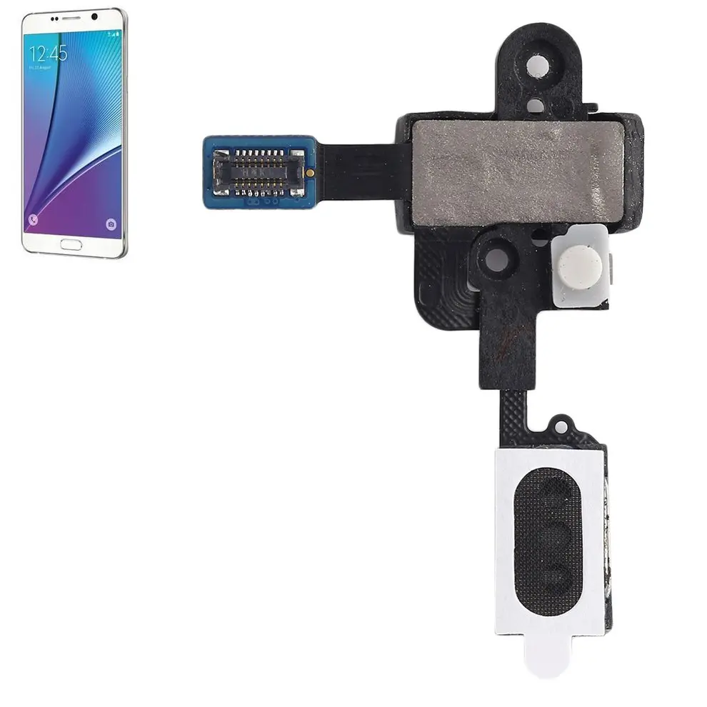 

2 Pcs Newest Speaker Earpiece Headphone Audio Jack for Samsung Note 2 N7100 i317 T889 i605 Flex Cables Accessories