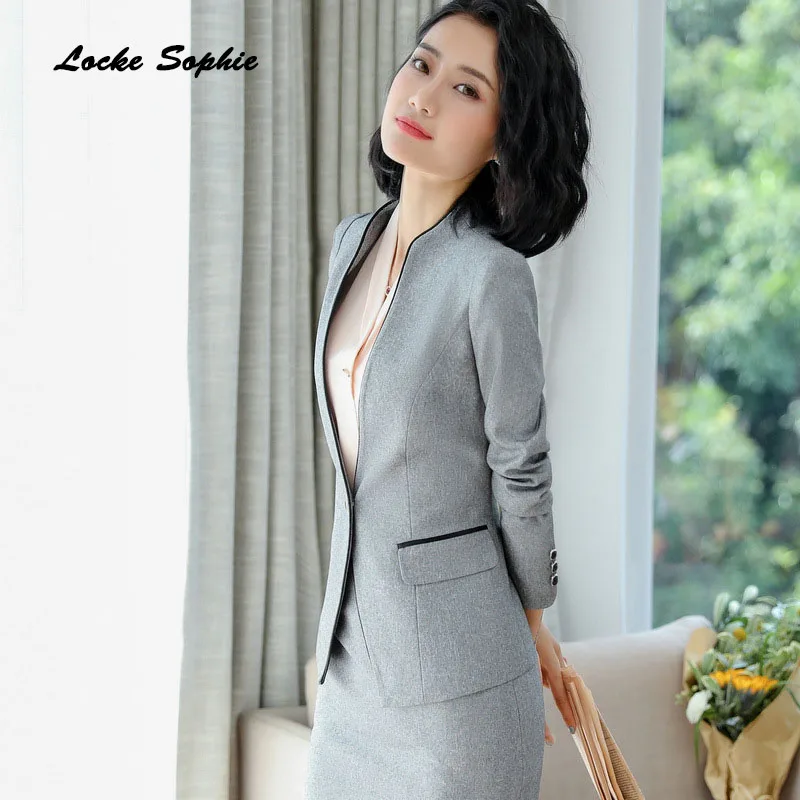 1pcs Women Plus size Blazers coats 2019 Spring cotton Single button V-neck Small Suits jackets ladies Skinny Blazers Suits coats