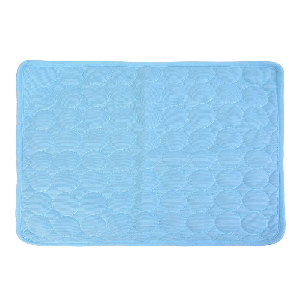 Pet Pad Summer Cooling Pad Mat Dog Beds Mats Pet Ice Pad Cool Cold Silk Moisture-Proof Cooler Mattress Cushion Puppy Sleeping 7