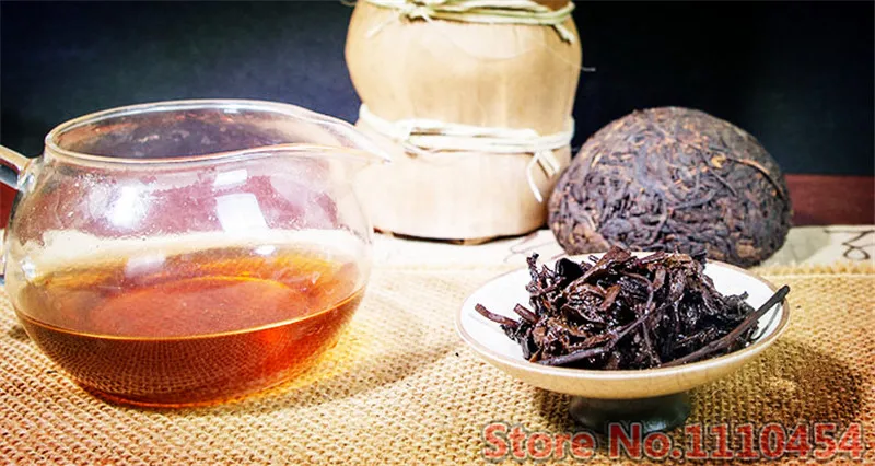  C-PE035 5 pcs shu puer Top Grade Chinese yunnan original Puer Tea 500g Health Care Ripe Pu er Puerh Pu'er Tea Free Shipping 