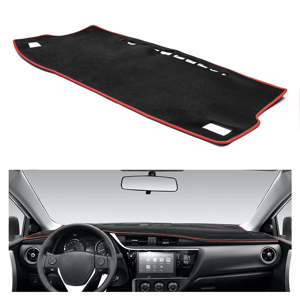 Car Dashboard Cover Dash Mat Sun Shade Dash Board Pad Carpet LHD For