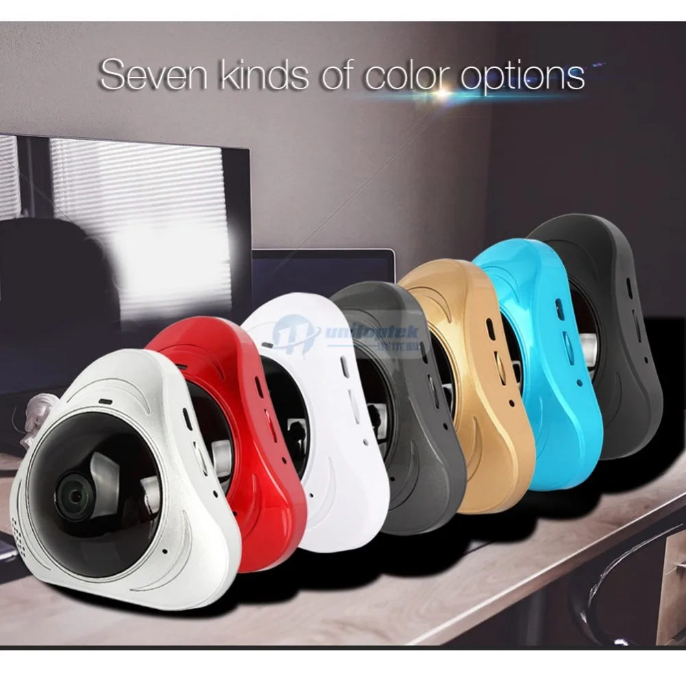  960P 3D Vr Wi-Fi Macchina Fotografica Panoramica a 360 Gradi Macchina Fotografica Del Ip di 1.3MP F