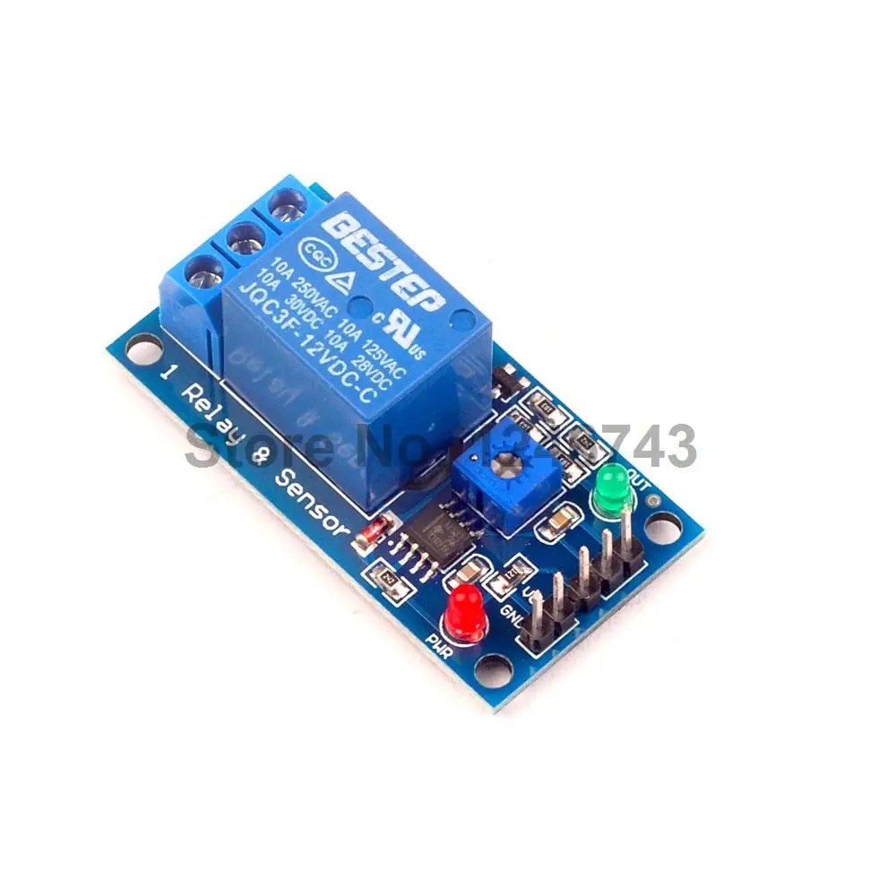 DC 12V 1 канал Groove Тип Оптическая муфта триггерный датчик скорости релейный