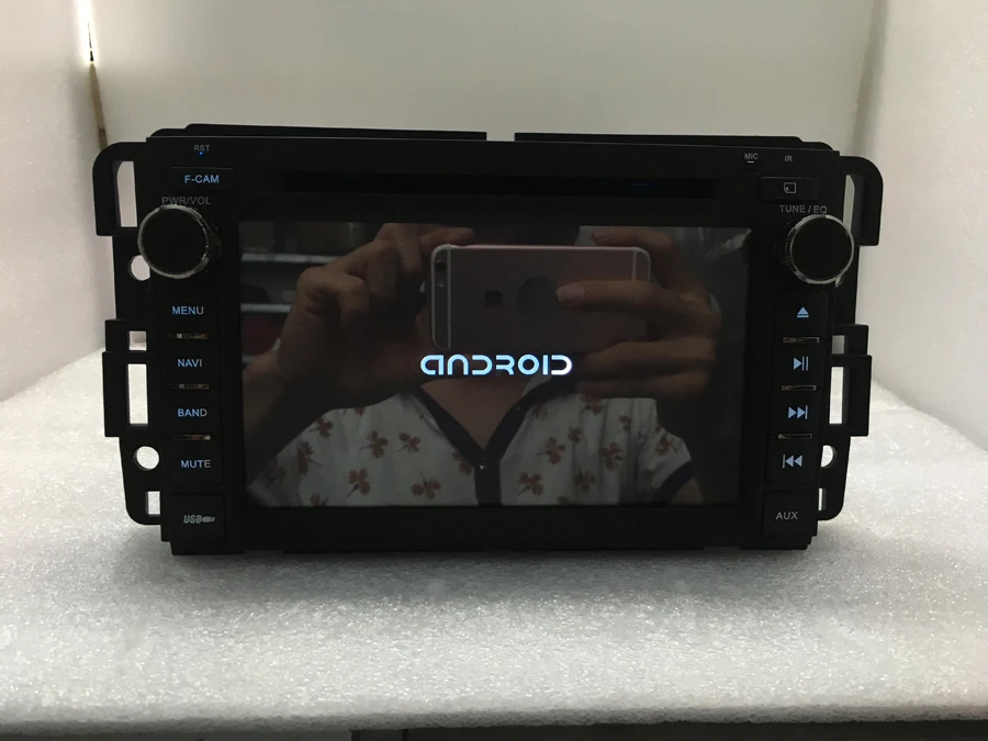 Perfect BYNCG Navirider OS 8.0 Car Android Player For GMC 7inch stereo CAR radio gps navigation bluetooth TDA7388 Amplifier sound System 3