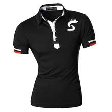 

Sportrendy Men's Summer Casual Slim Fit Short Sleeves Polo Shirt Tops D403