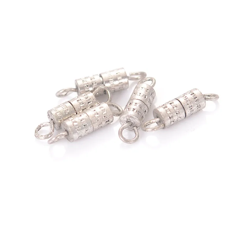 

Miasol 20 Pcs/lot Screw Clasp Jewelry Clasps End Caps Necklace Bracelets Clasp Connectors For Diy Jewelry Making Supplies