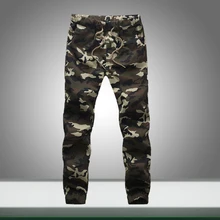 Мужские повседневные камуфляжные спортивные штаны осенние мужские военные узкие брюки карго новые мужские уличные брюки в стиле хип-хоп