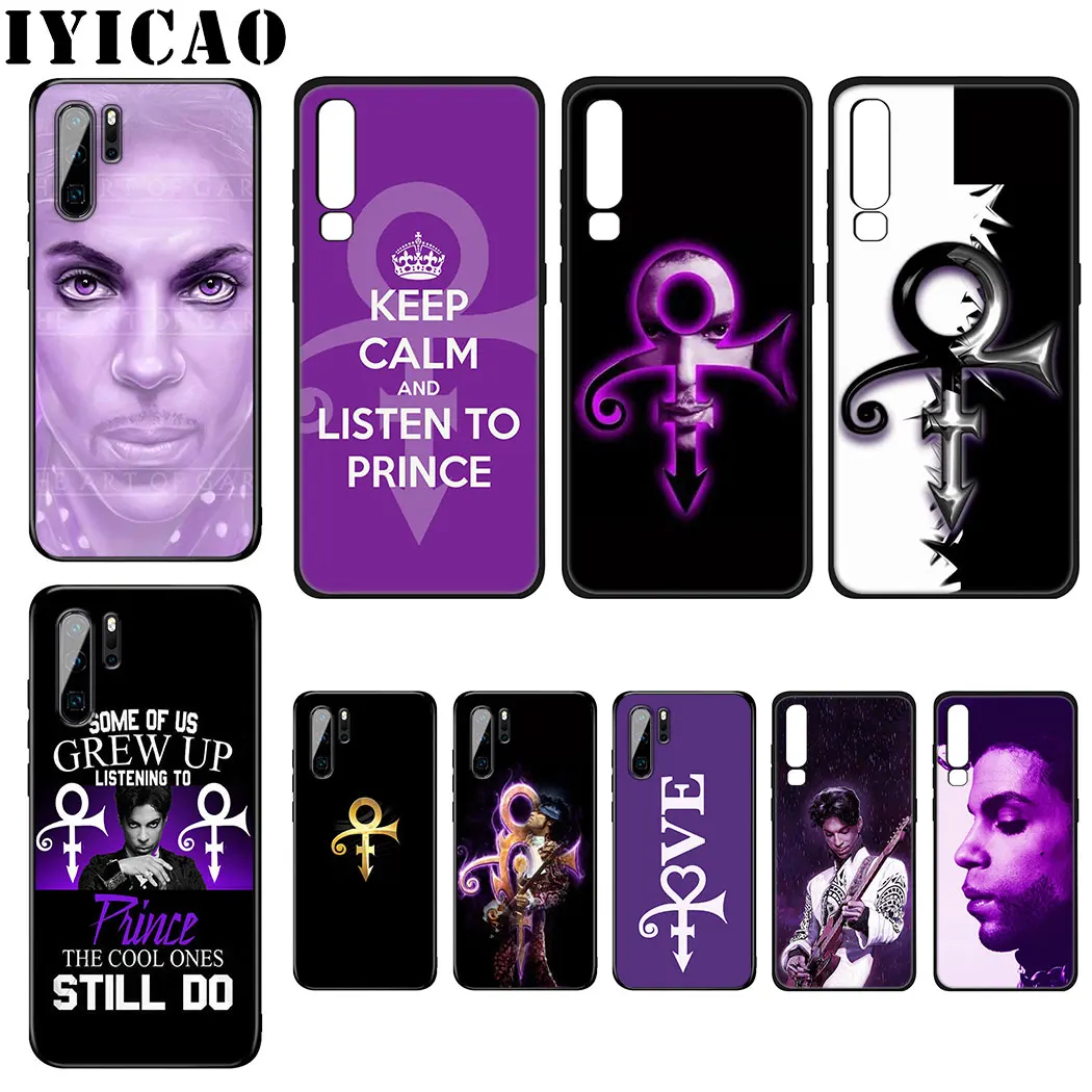 IYICAO Prince Purple Rain Soft Silicone Case for Huawei P Smart P30 P20 P10 Lite Pro Phone | Мобильные телефоны и