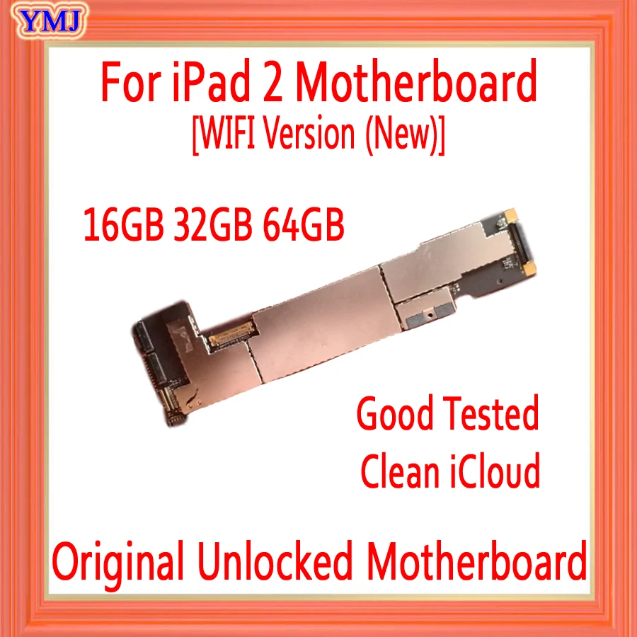 Wifi Версия 2 1/2 4 для ipad материнская плата Оригинал разблокирован логические платы