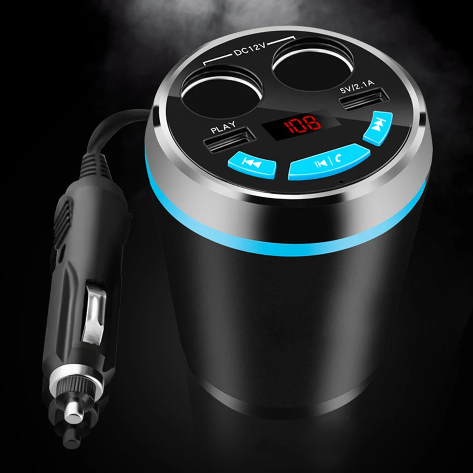 HOTNOW Bluetooth автомобильное зарядное устройство прикуриватель Handsfree Car Kit MP3 плеер