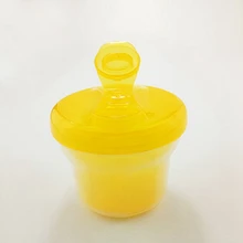 3 Слои отсек формула Портативный Миксер для сухого молока желтый Детская диспенсер для хранения Контейнер для закусок для маленьких детей по уходу CZL8614-2