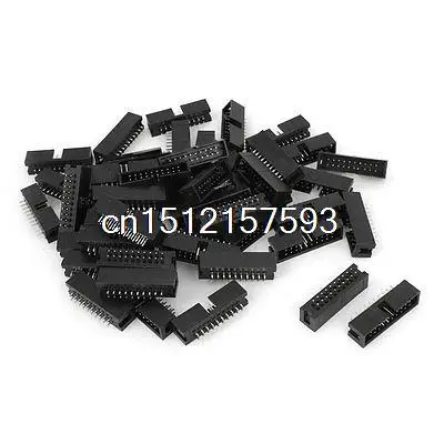 

2.54mm Pitch IDC Box Header DC3-20P Dual Row 20 Pins JTAG Connector 50pcs