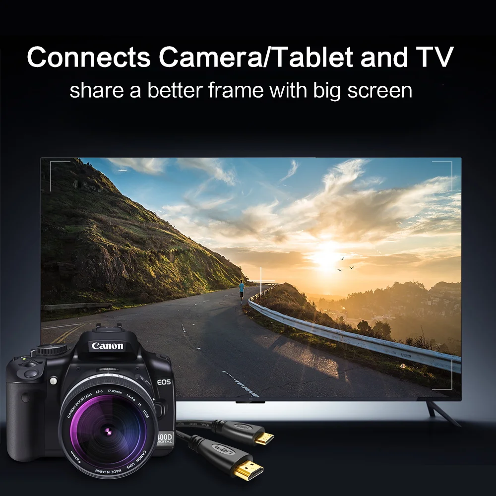 Кабель Mini HDMI штекер 1080P 3D для камеры планшета проектора высокоскоростной