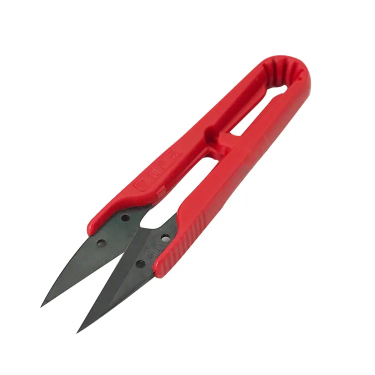 U Shape Clippers Trimming Scissors Nippers Sewing Embroidery Thrum Yarn