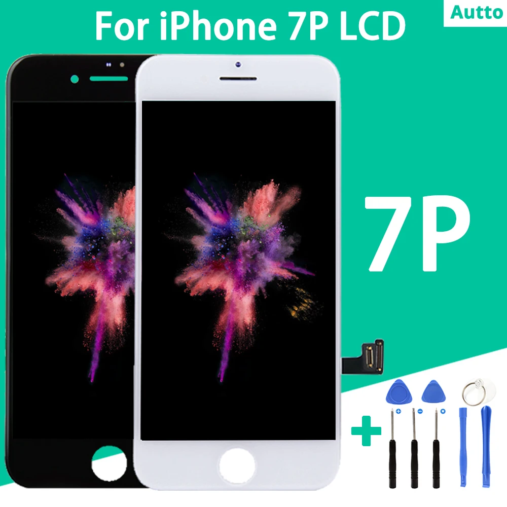 

3D Touch AAA+++ Quality For iPhone 7 Plus LCD Screen Display with Touch Digitizer Assembly Replacement, Free DHL