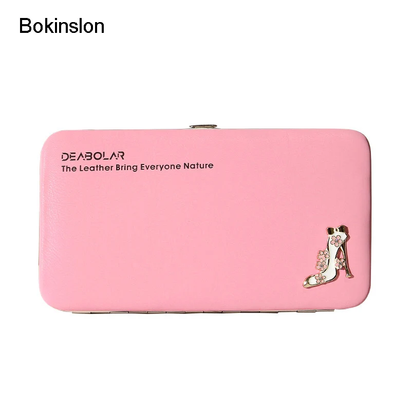 

Bokinslon Female Wallet Long Section Large Capacity Women Cute Socks Small Fresh Popular Ladies Hand Wallet