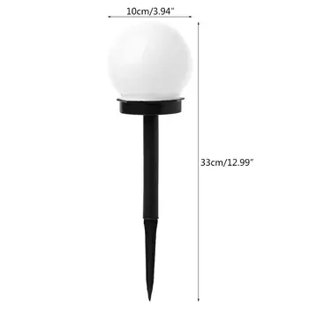 

2pcs Outdoor LED Lawn Lamps Waterproof Solar Energy Landscape Lights For Yard Garden Street