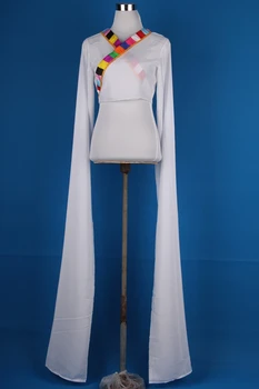 

Tibetan Dance Exercise Clothing Water Sleeves Classical Dance Clothes Sleeves Conjoined Children Water Sleeves Dance No Fork