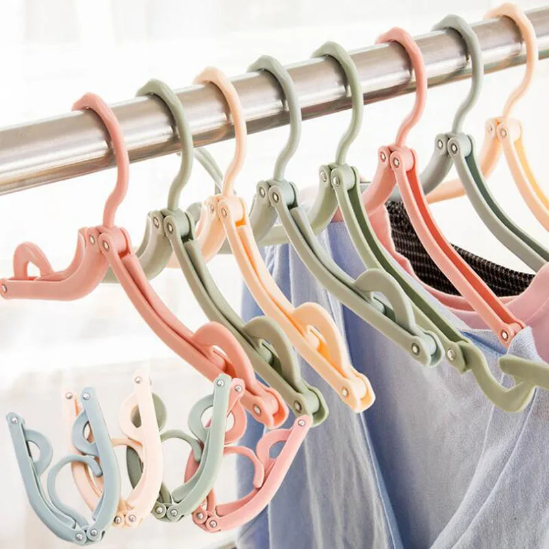 

Storage Rack Foldable Clothes Rack Hanger Laundry Fold Drying Rack Holder Space Saving Traveling Clothes Dryer