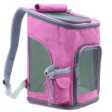 Pet Carrier Рюкзак мягкий двусторонний складная сумка для небольших кошек и собак с фиксирующими застежками FP8