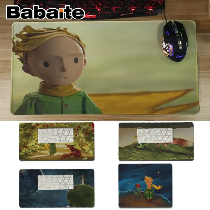 Babaite The Little Prince1 Нескользящие прочные силиконовые компьютерные коврики клавиатуры резиновый коврик игровой коврик для мыши Настольный