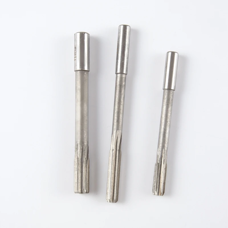 10pcs HSS straight shank machine reamer high quality chucking reamer 3mm 4mm 5mm 6mm 7mm 8mm H7 4