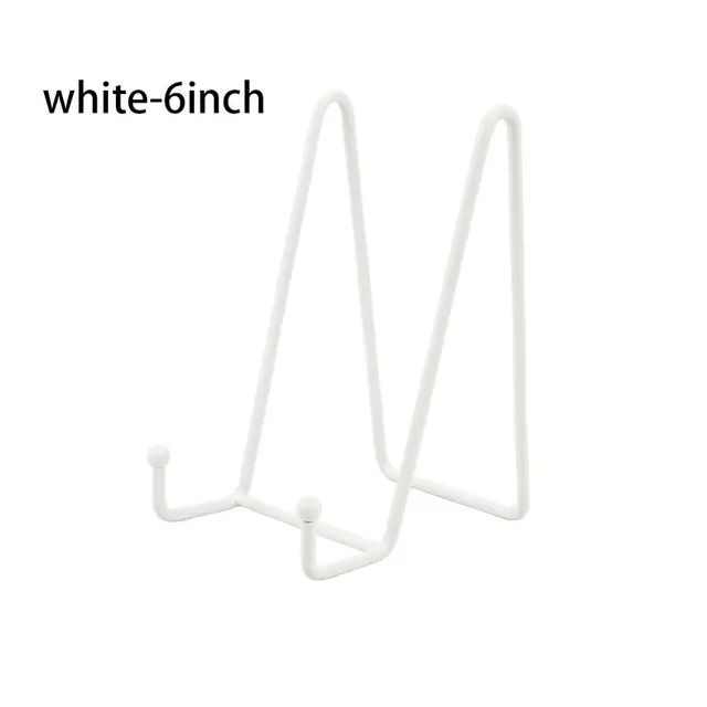 œuvres d/'art assiettes DSFSAEG Chevalet de présentation livres support pour assiette taille : 15 cm . support pour 4 photos
