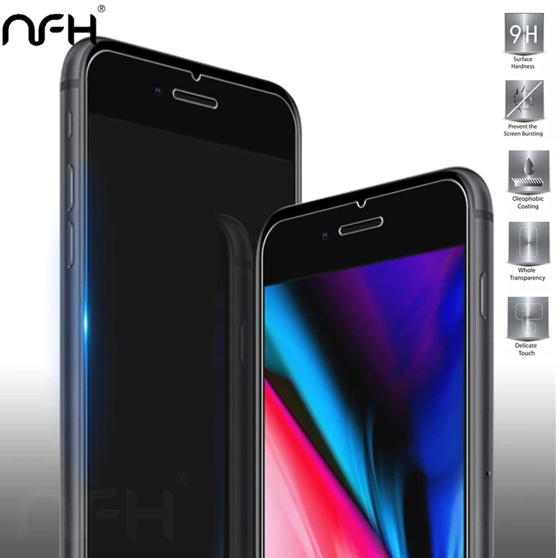 

1-2pcs Tempered Glass For iPhone 7 4.7" Phone Screen Protector 9H Hard Film Case For iPhone 7 Plus On iPhone 7 5.5" 2.5D Glass