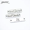 YuenZ 20pcs Antique Silver color letter Hand made Charms For Necklace Bracelet Jewelry Making 25*6mm S252 ► Photo 3/3