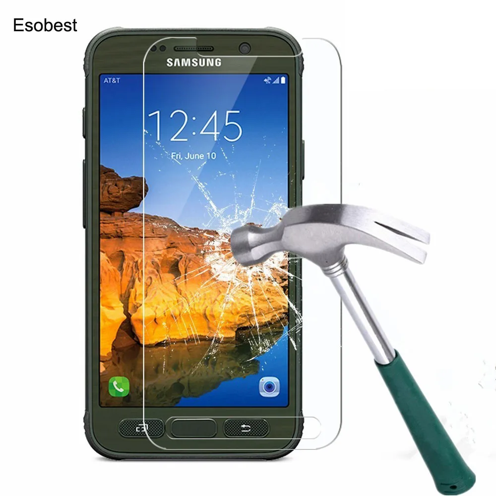 Esobest 2Pcs Premium Protezione Dello Schermo In Vetro Temperato Per Samsung Galaxy S8 S5 S4 S3 On5 On7 S7 Active