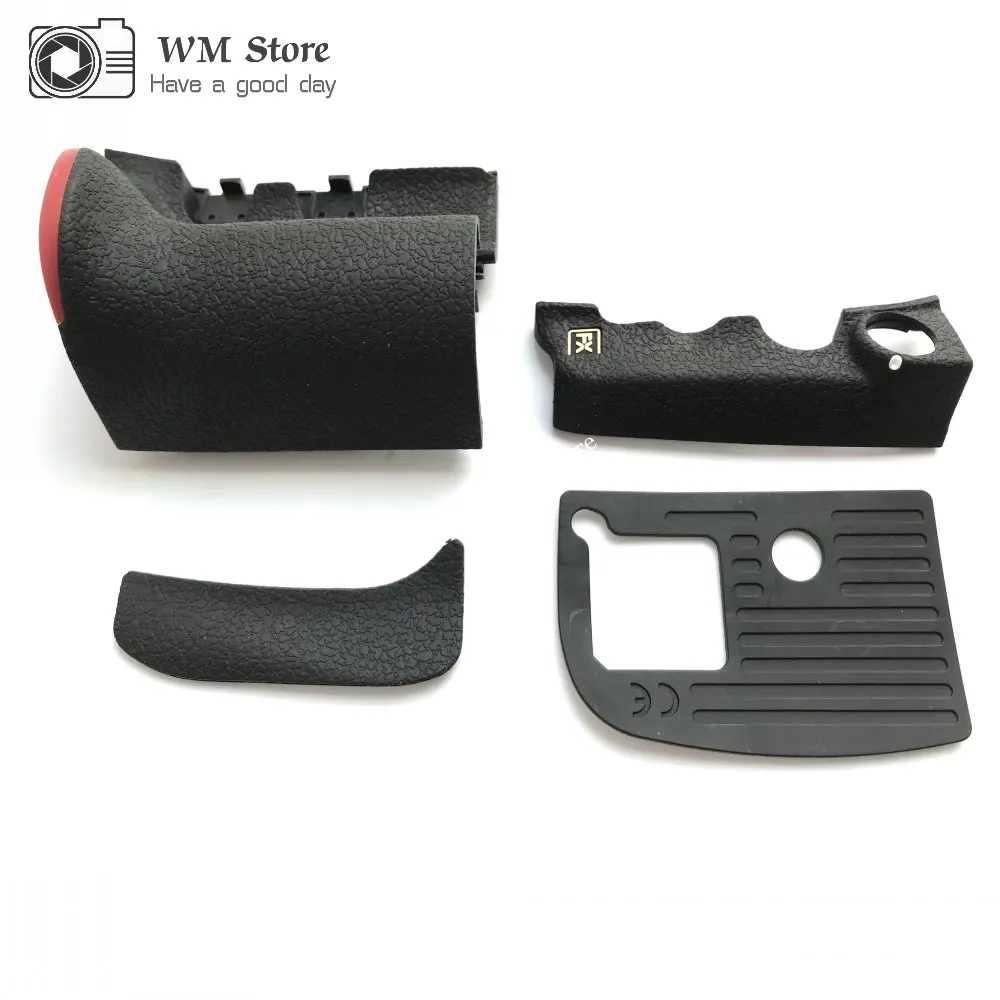 

NEW For Nikon D800 Rubber D800E ( set of 4 pcs ) Grip Rubber Thumb Bottom Side Body Rubber Camera Repair Part Spare Unit
