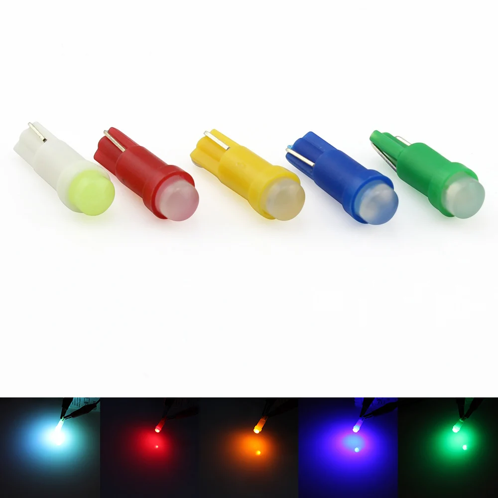10pcs-T5-COB-LED-Dashboard-Gauge-Lights-T5-Led-Mini-Wedge-Lamp-Bulb-Red-Blue-Yellow