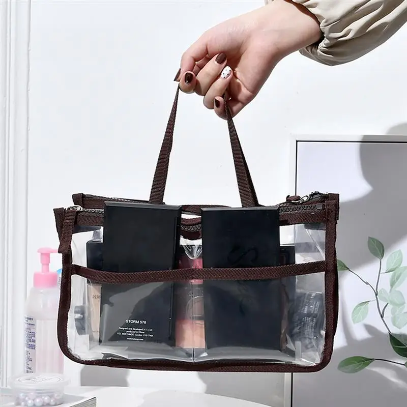 Модная женская многофункциональная сумочка-косметичка, органайзер, водонепроницаемая Портативная сумка для макияжа, дорожный косметический Чехол