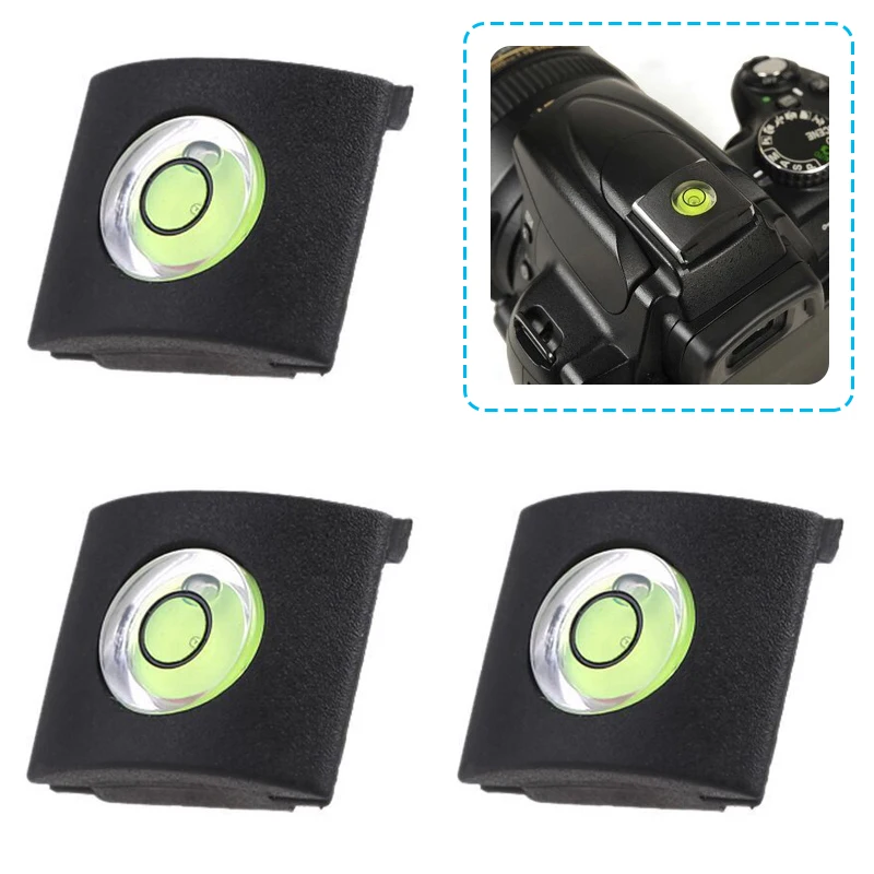 

5pcs Camera Flash Hot Shoe Protector Cover Cap Bubble Spirit Level For DSLR Camera Sony A6000 Canon Nikon Fuji Panasonic 2 in 1