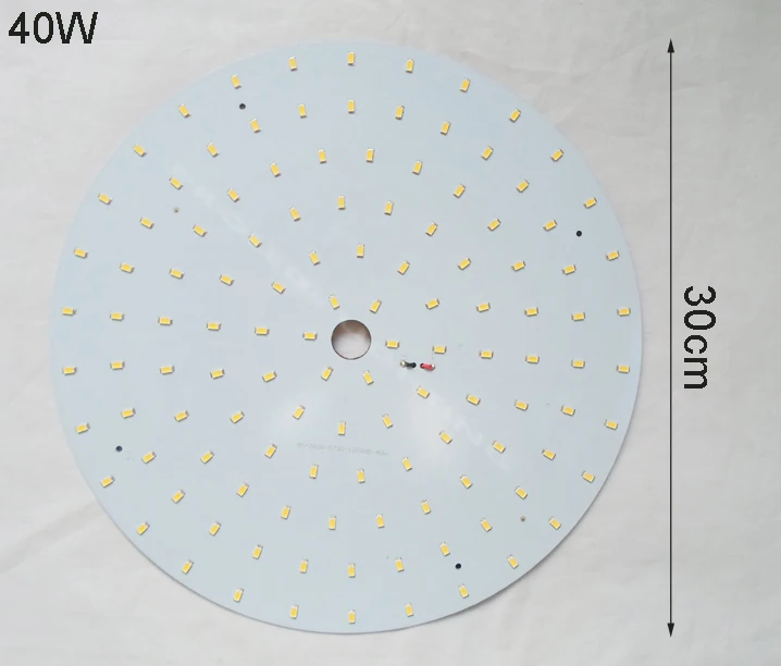 Сделай сам Установка 5730SMD 40 Вт Светодиодный Светильник направленного света источник светодиодный PCB диск светодиодный dia30cm теплый белый, холодный белый поверхностного монтажа круглая Светодиодная лампа