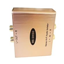 Стерео RCA аудио фильтр линия аудио изолятор шумоглушитель автомобиля аудио hum killer